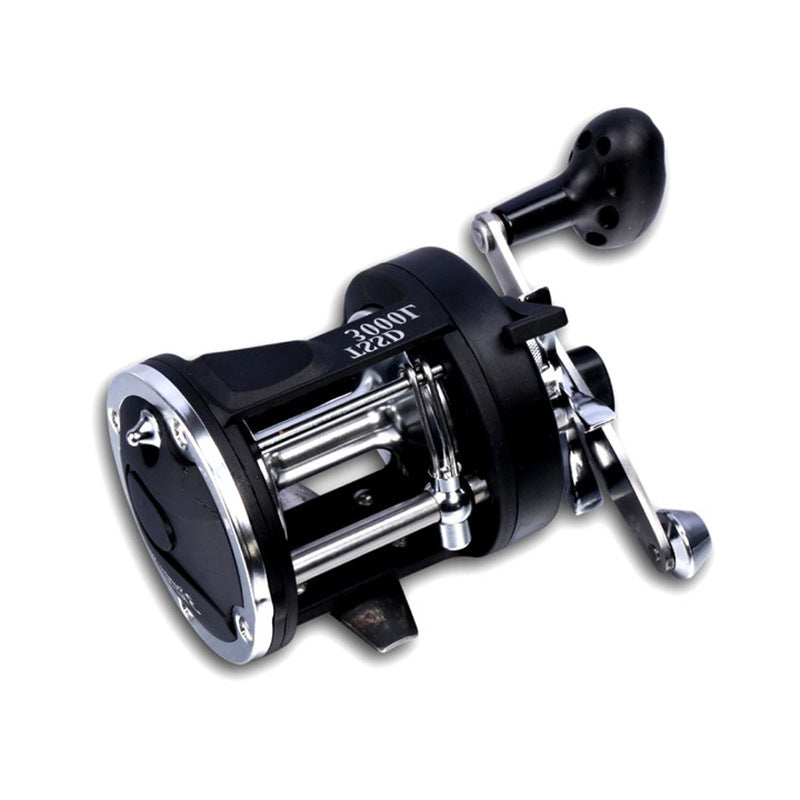 Trolling Casting Fishing Reel Black