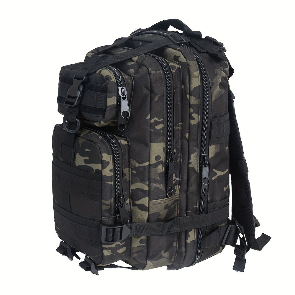 Double Pull Head Camouflage Outdoor Backpack