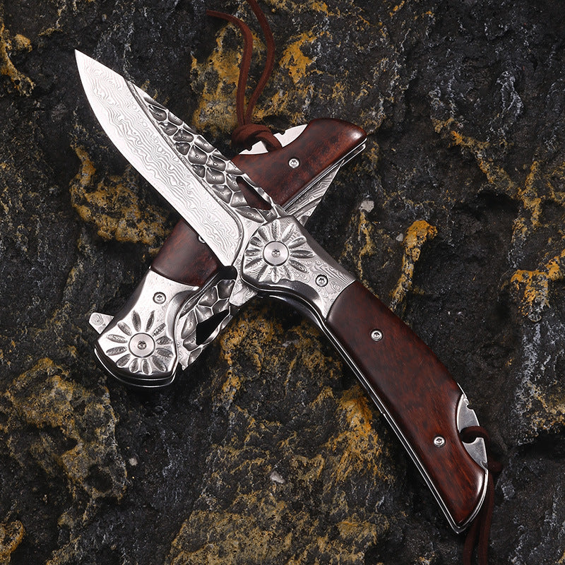 High Hardness Portable Folding Survival Tool