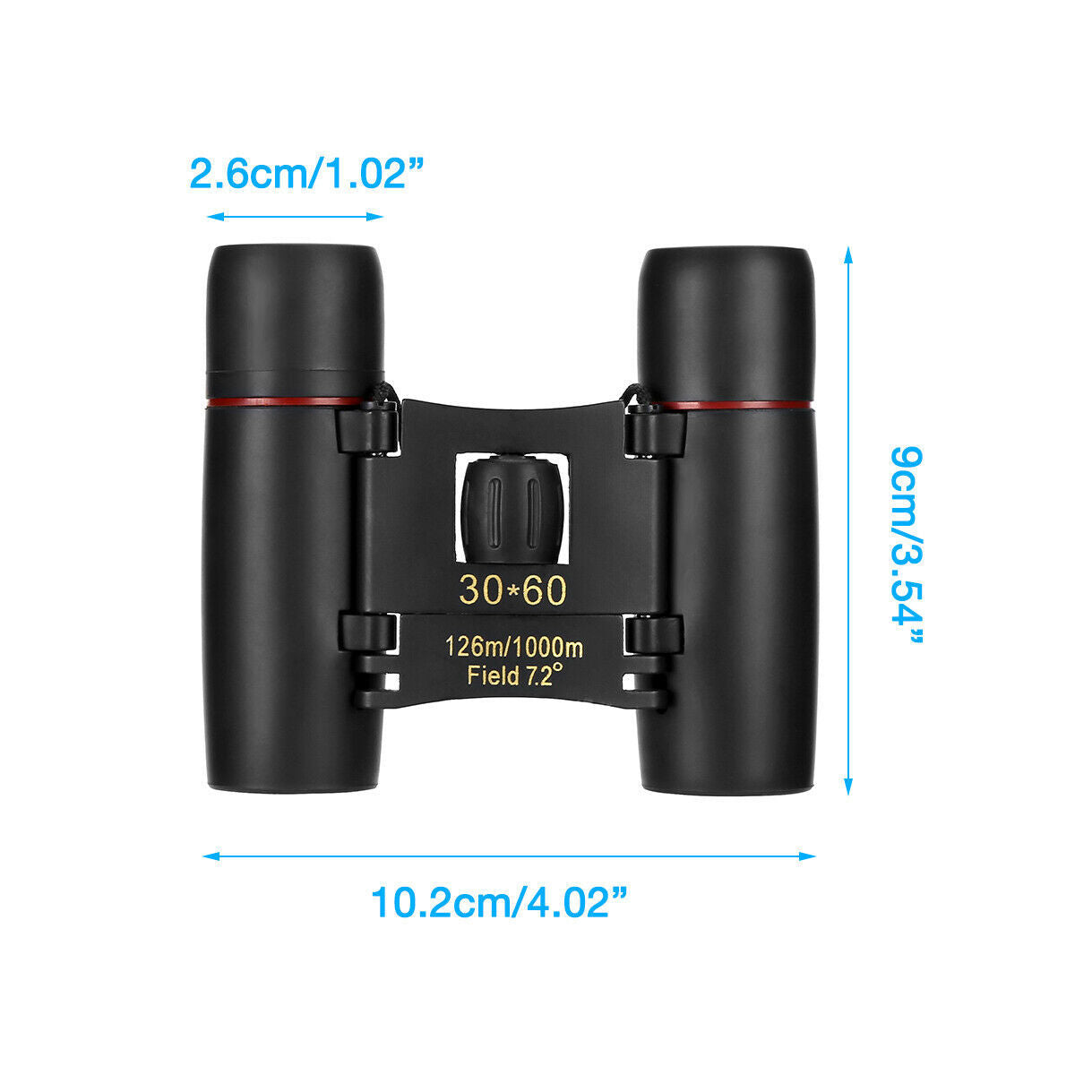 Compact Folding Telescope Hunting Binoculars