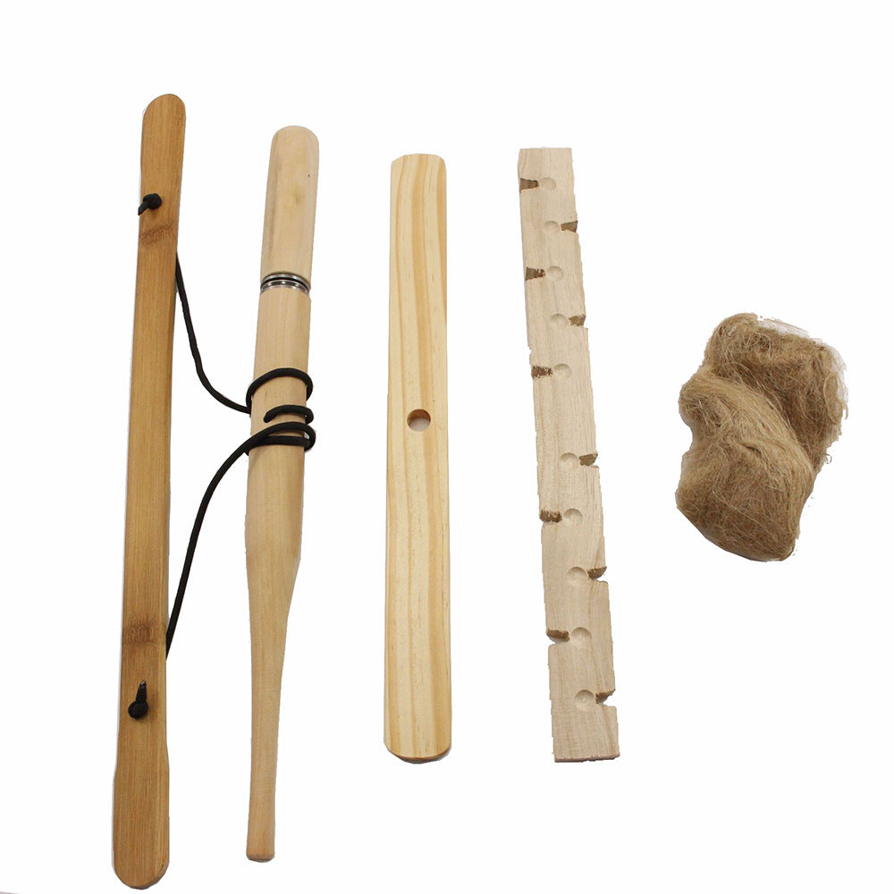 Drill Wood To Make Fire Outdoor Survival Tools