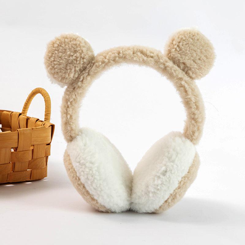 Plush Anti-freeze Retractable Ear Muffs