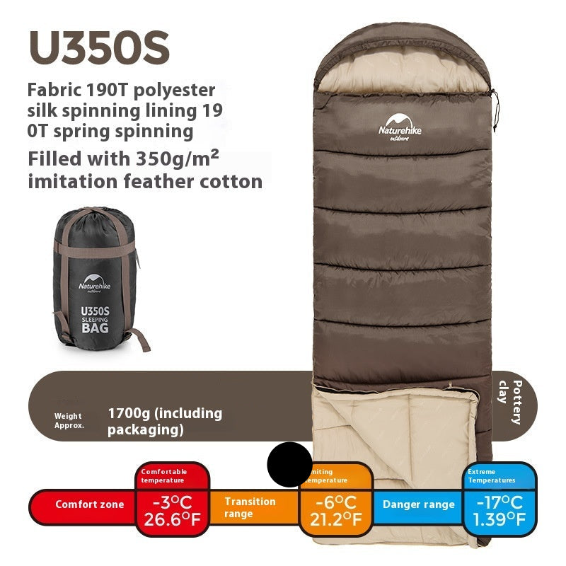 Outdoor Camping Autumn And Winter Sleeping Bag
