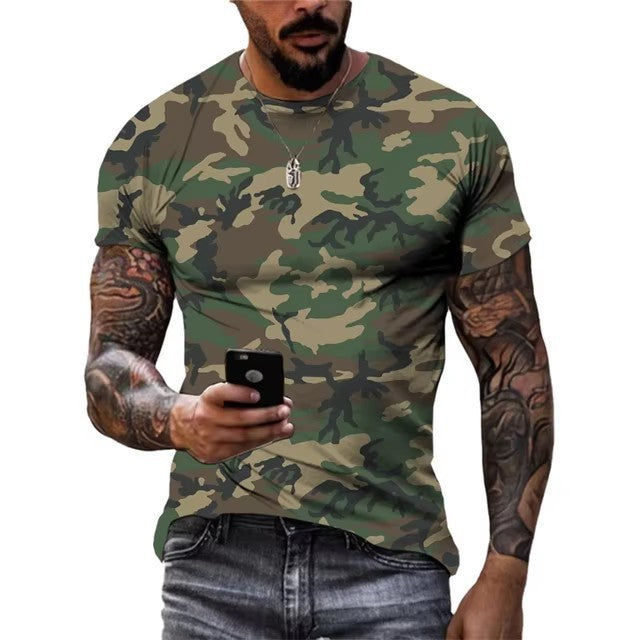 Simple Camouflage Pattern T-shirt