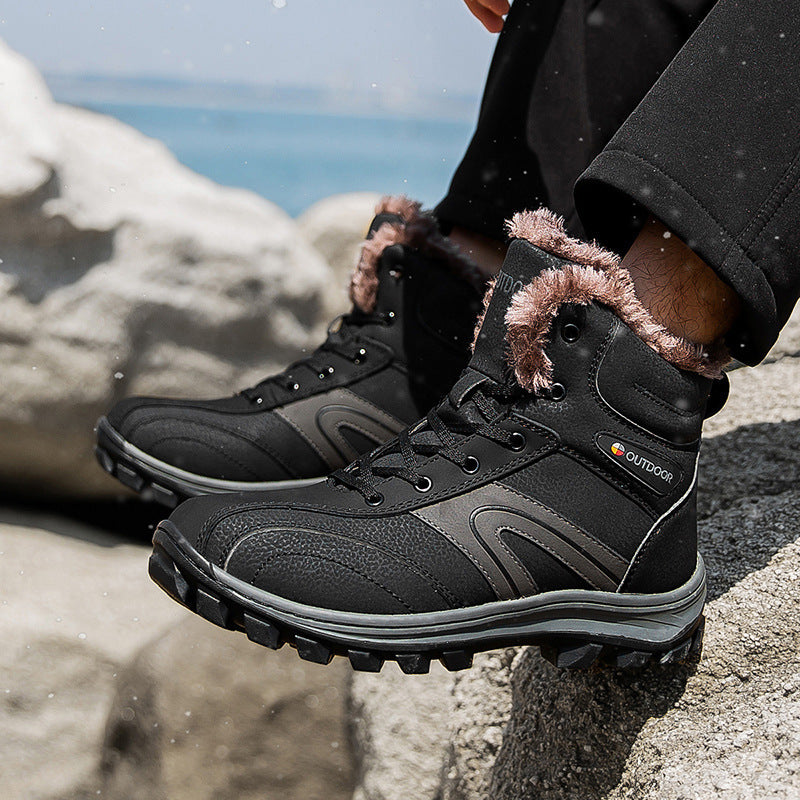 Warm Plus Size Hiking Boots
