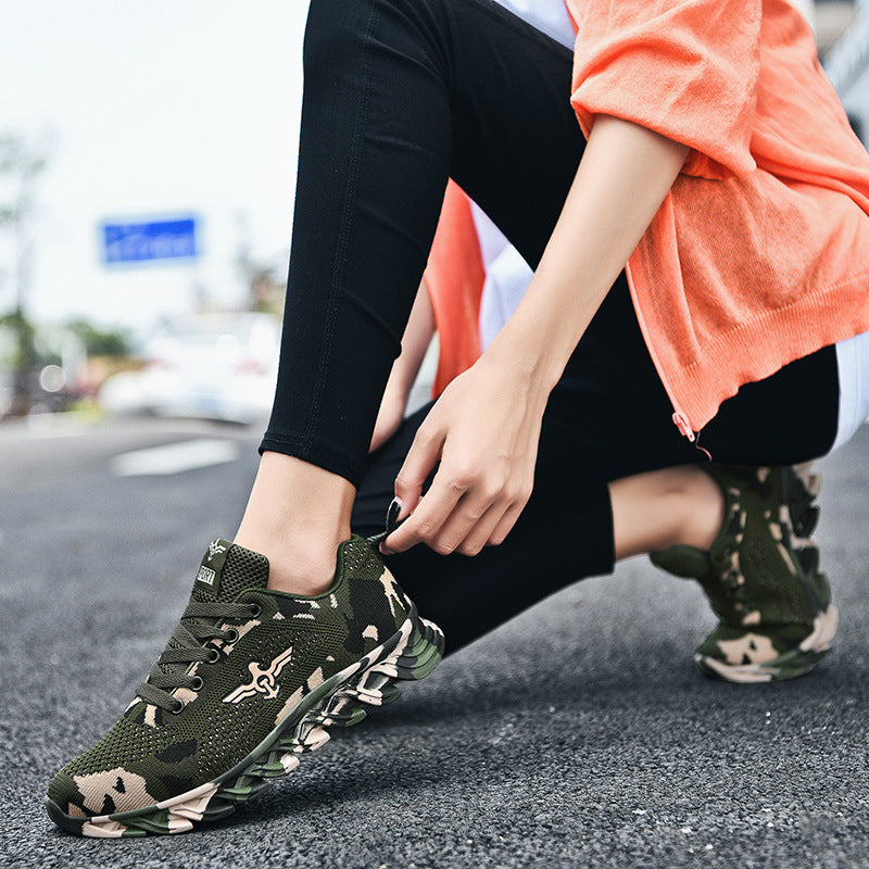 Camouflage Training Running Shoes