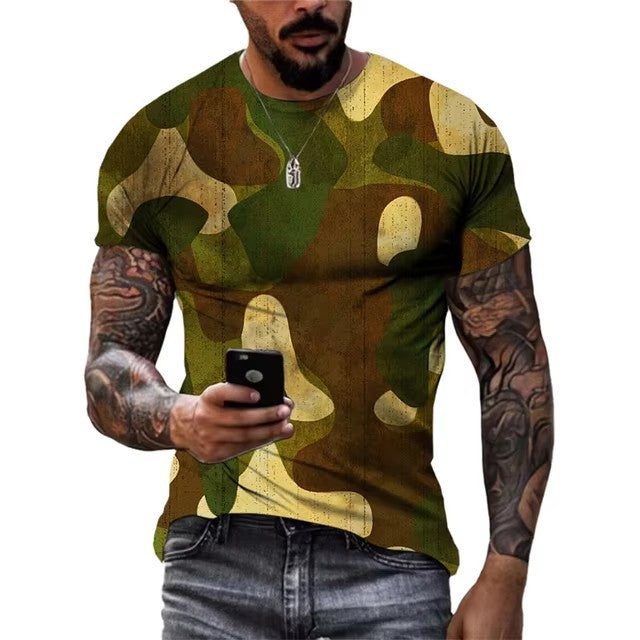 Simple Camouflage Pattern T-shirt