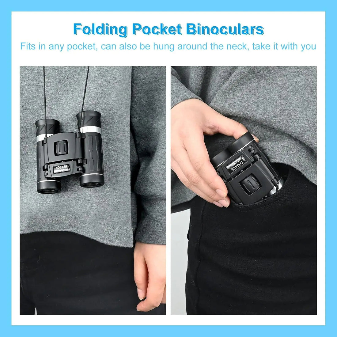 Portable 5000M-50000M Hunting Binoculars