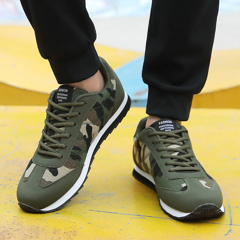 Men's And Women's Camouflage Outdoor Running Shoes