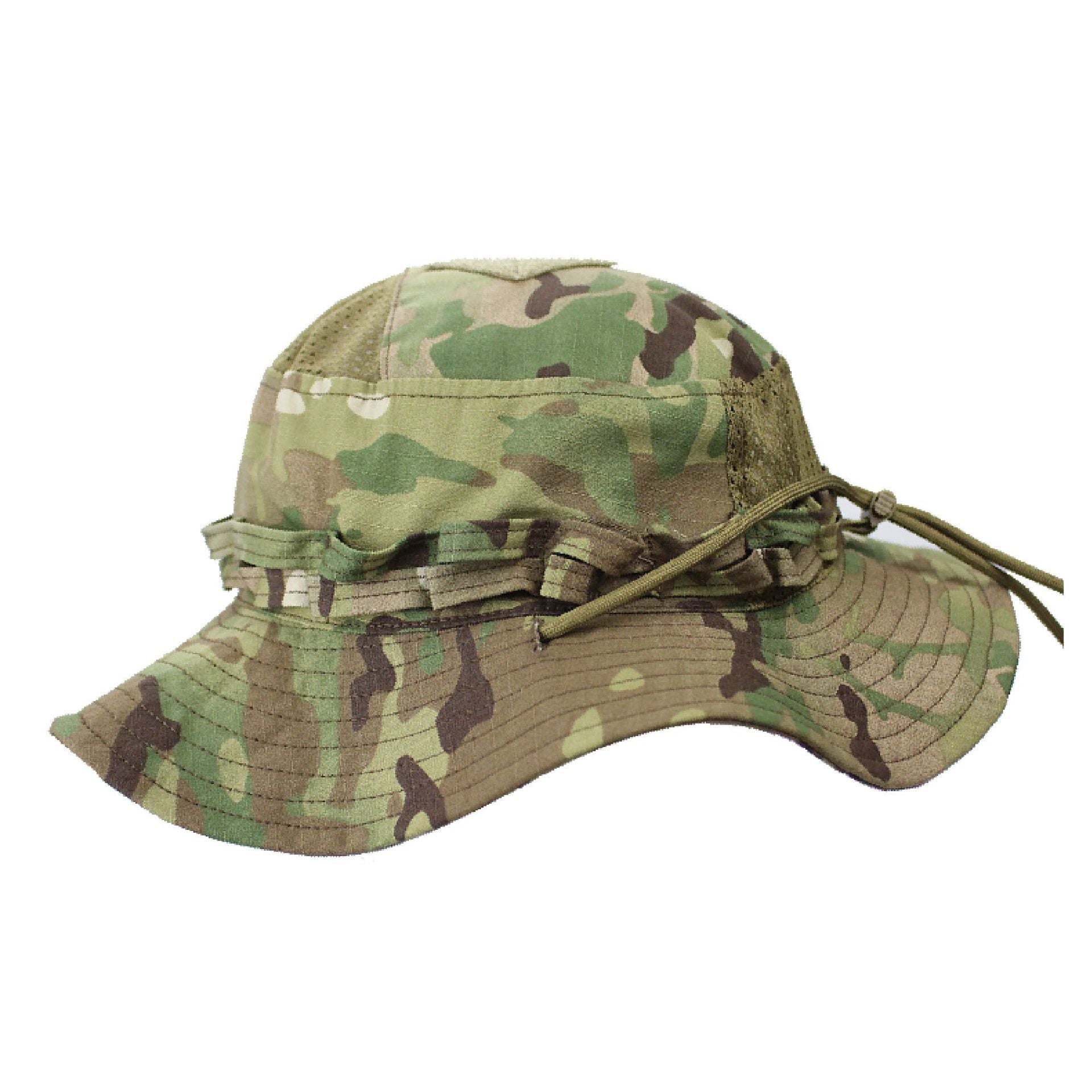 Camouflage Tactical Field Round Edge Fishing Sun Hat
