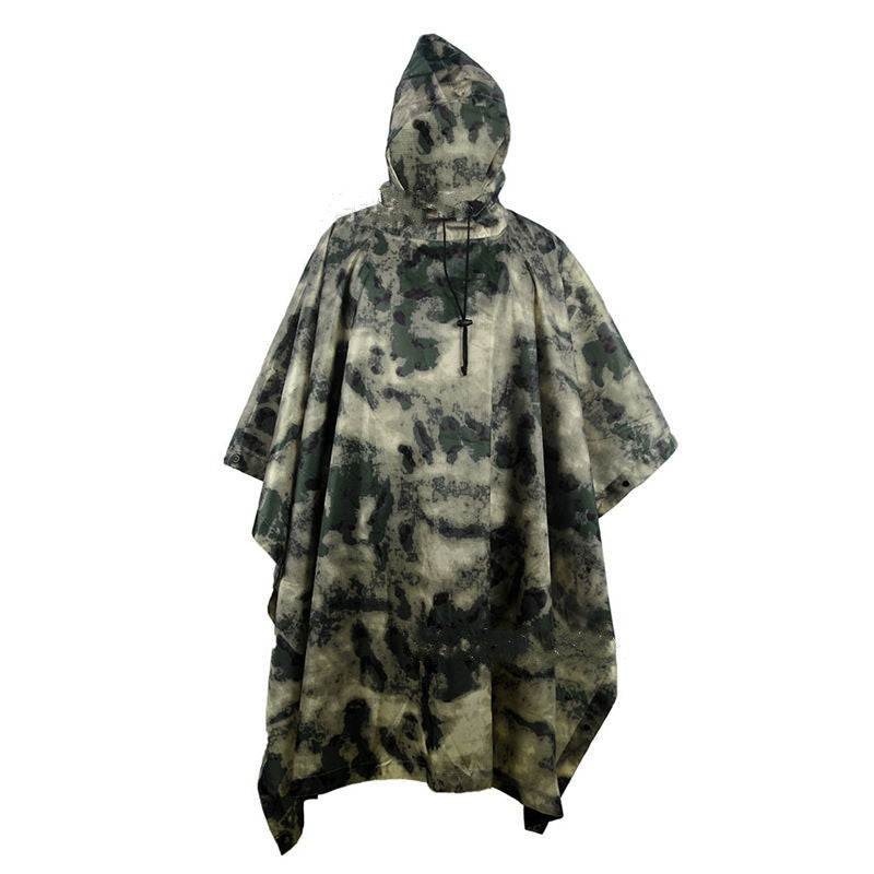 Multifunctional Portable Camouflage Poncho