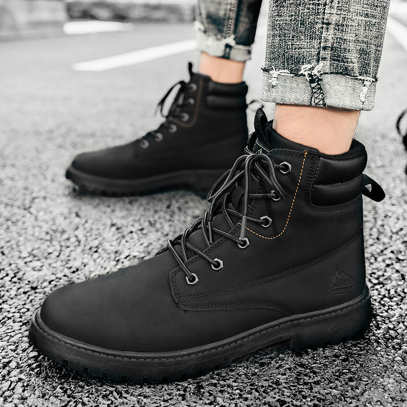 High-top Boots Outdoor Hiking Men's Shoes