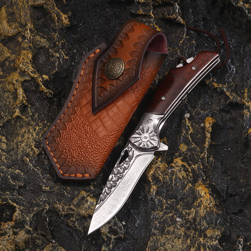 High Hardness Portable Folding Survival Tool