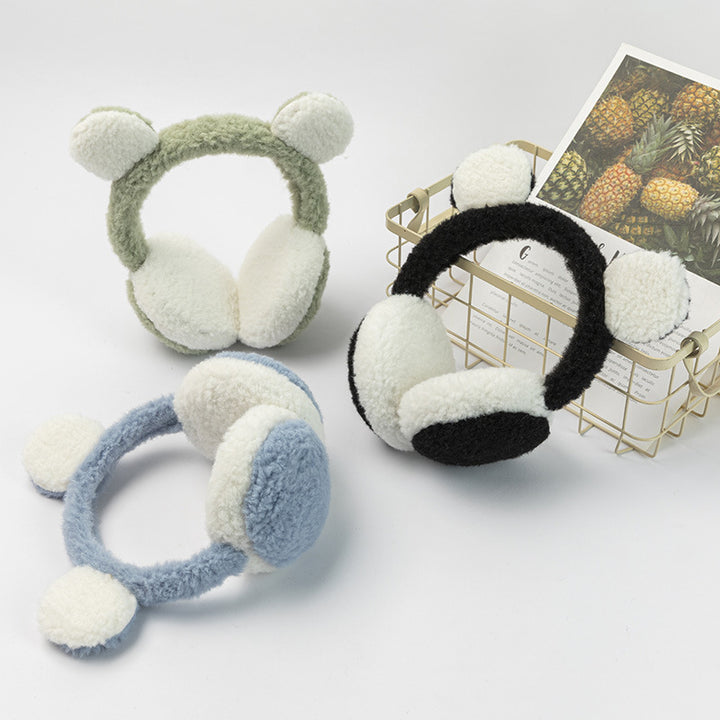 Plush Anti-freeze Retractable Ear Muffs
