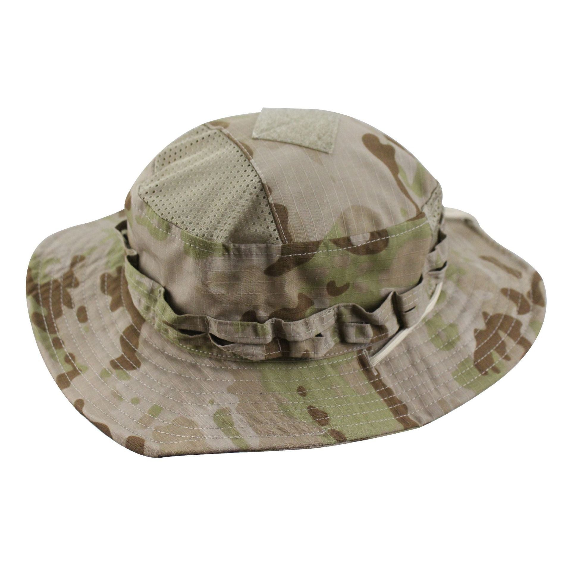 Camouflage Tactical Field Round Edge Fishing Sun Hat
