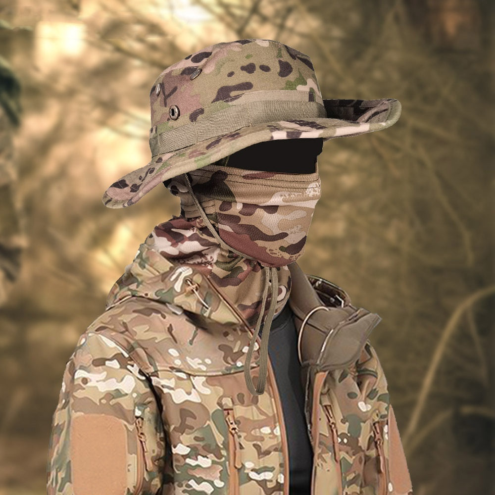 Camouflage Boonie Rounded Hat